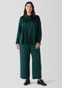 Silk Georgette Crepe Straight Pant