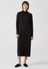 Fine Jersey Scrunch Neck Dress