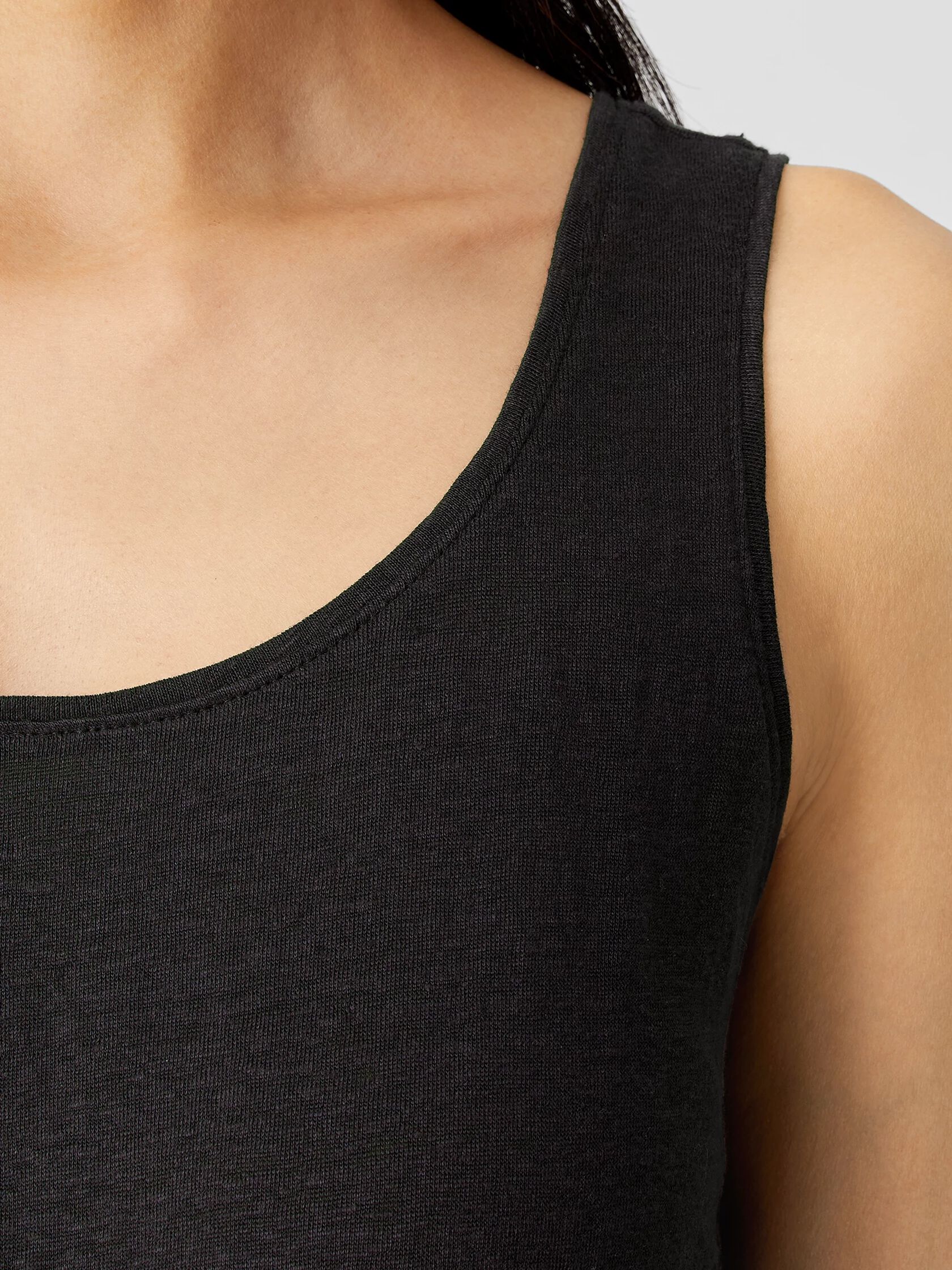 Organic Linen Jersey Tank