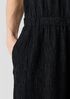 Woven Plissé Jumpsuit