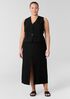 Silk Georgette Crepe Vest