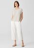 Organic Linen Cotton Twist Square Top