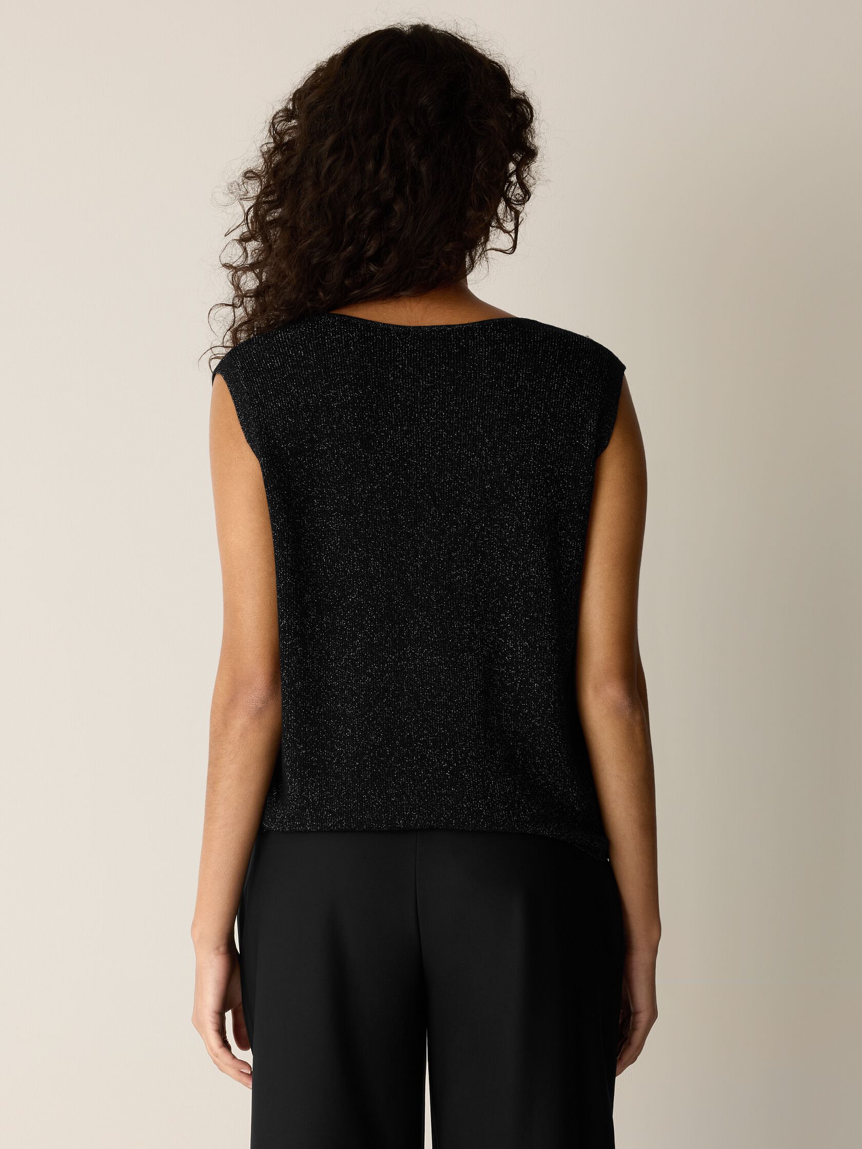 Wool Shimmer Vest in&nbsp;Regenerative Wool
