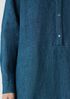 Washed Organic Linen Délavé Shirtdress