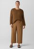 Organic Cotton Pucker Straight Pant