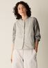 Eggshell Recycled Nylon Quilted Vest