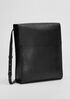 Grainy Italian Leather Crossbody Bag