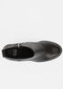 Ozma Leather Platform Bootie