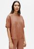 Washed Organic Linen Delave Box-Top