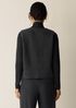 Lightweight Boiled Wool Vest in Regenerative Wool