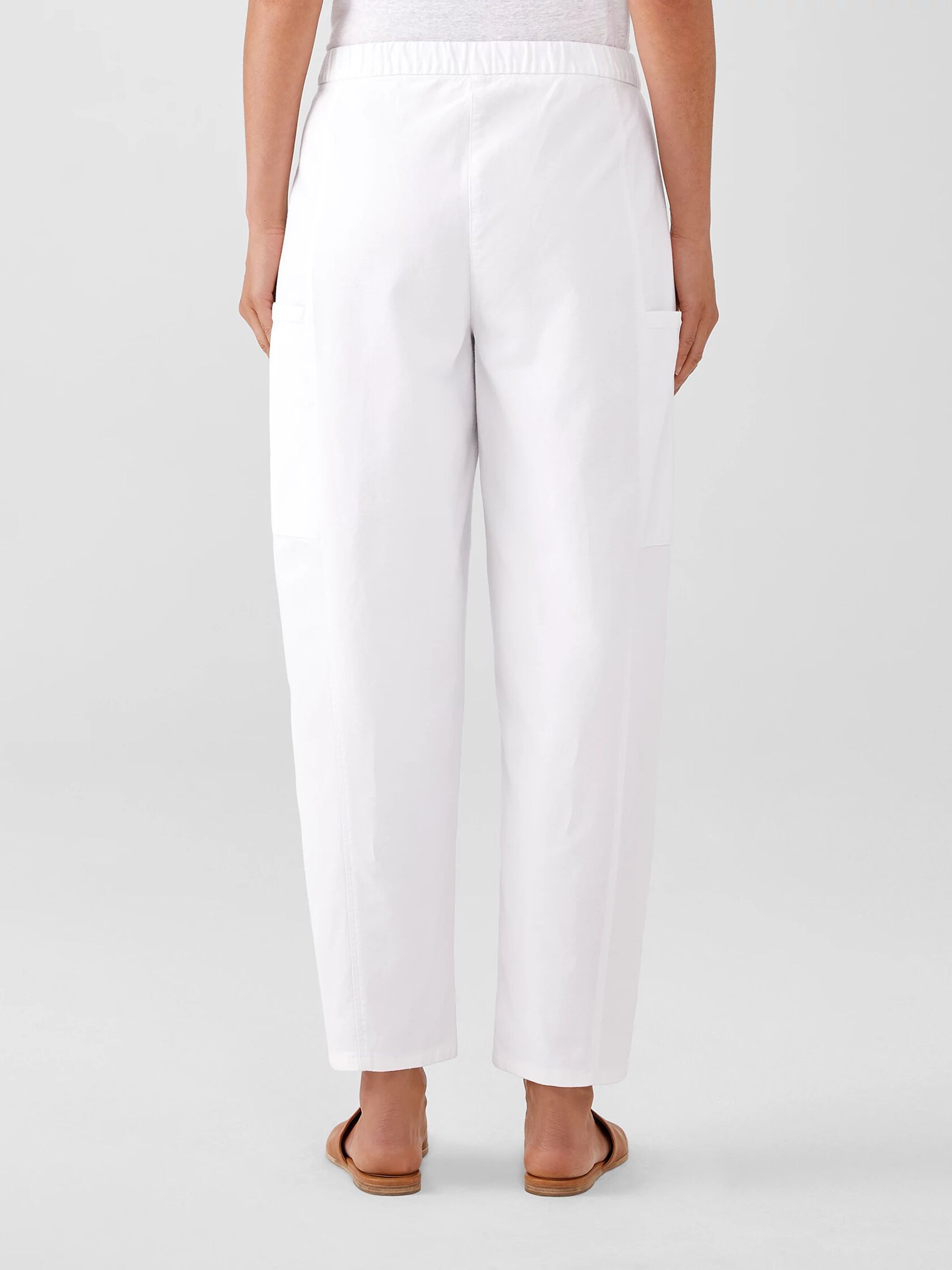 Organic Cotton Hemp Stretch Lantern Pant