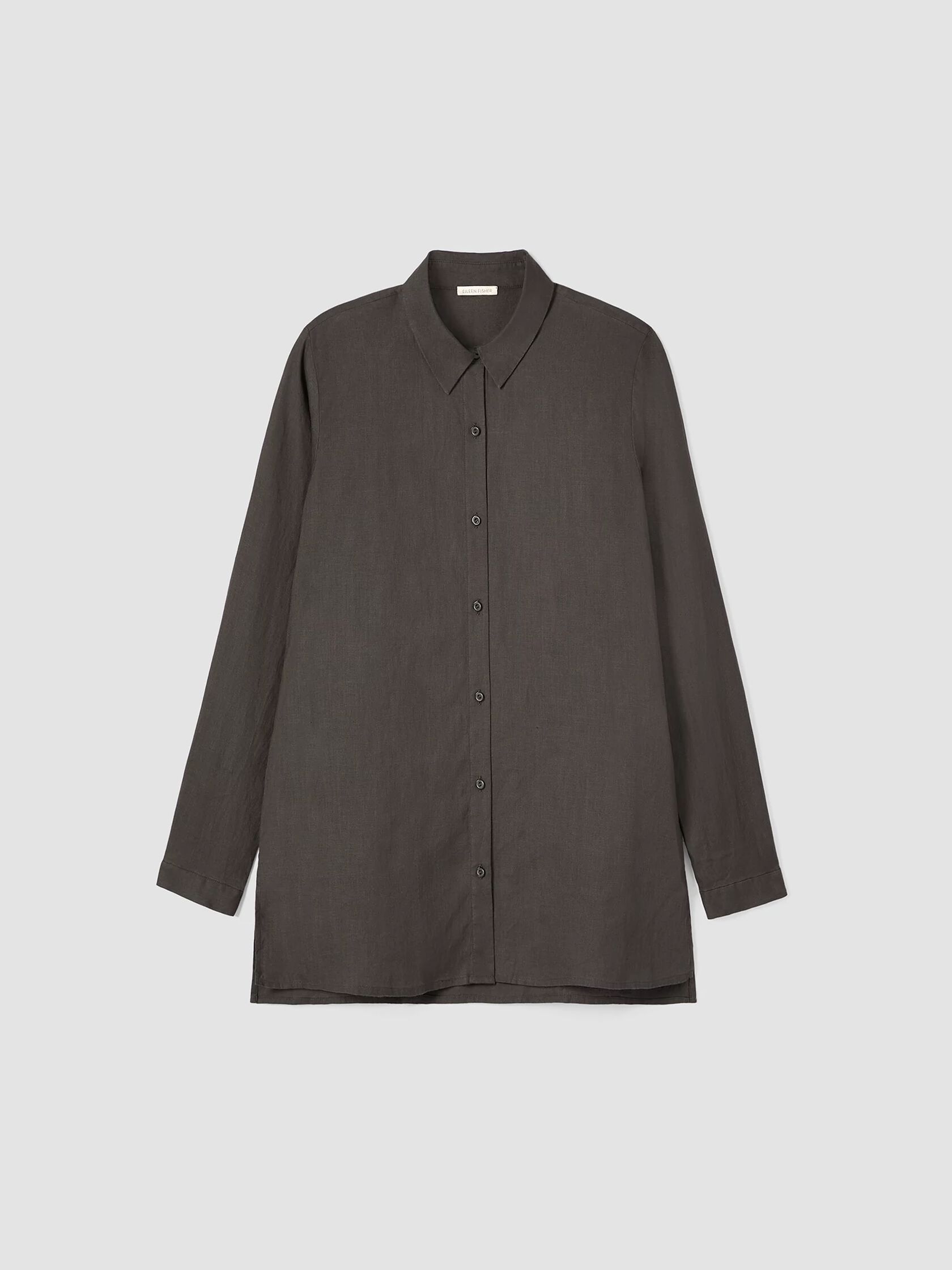 Organic Handkerchief Linen Classic Collar Shirt