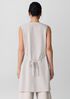 Organic Cotton Pucker Long Vest