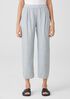 Garment-Dyed Organic Linen Lantern Pant