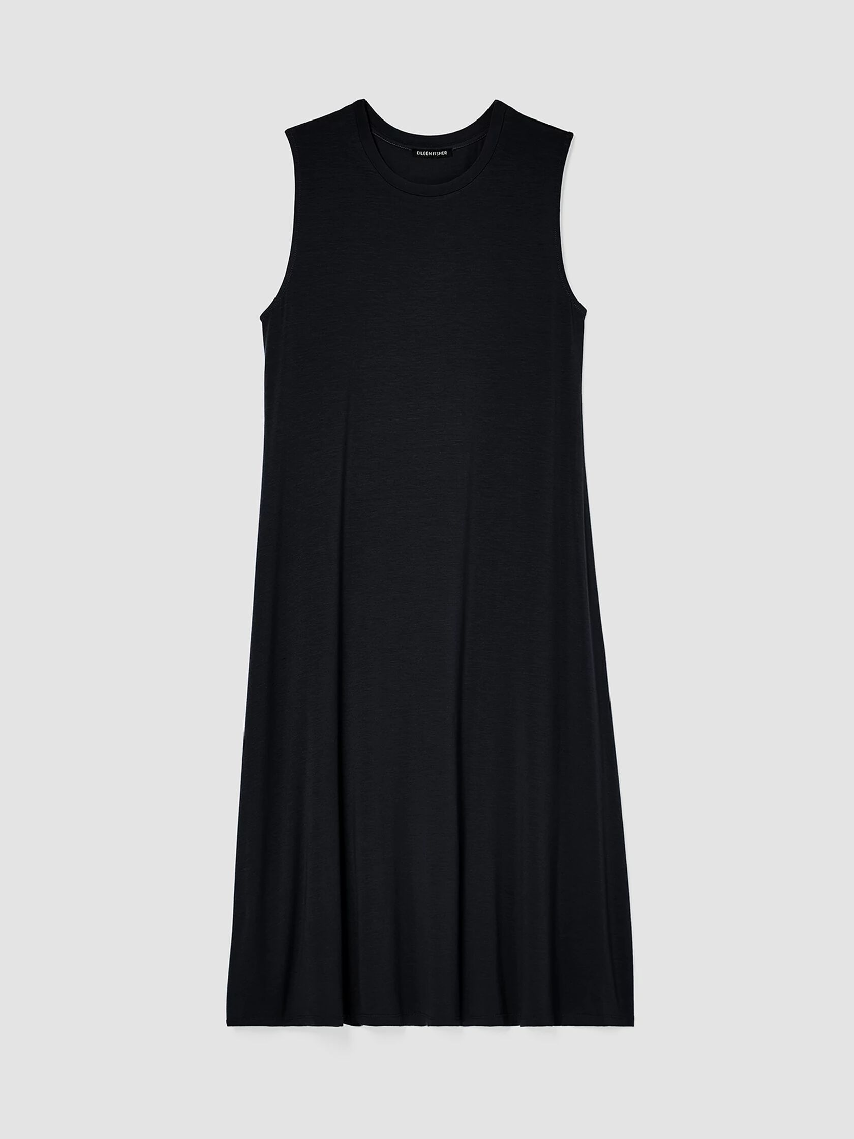Fine Jersey Crew Neck Dress