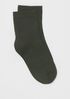 Organic Cotton Ribbed Ankle Sock