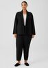 Washable Flex Ponte Notch Collar Blazer