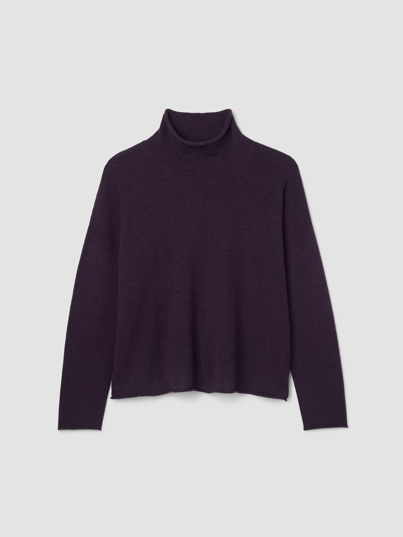 Italian Cashmere Turtleneck Top