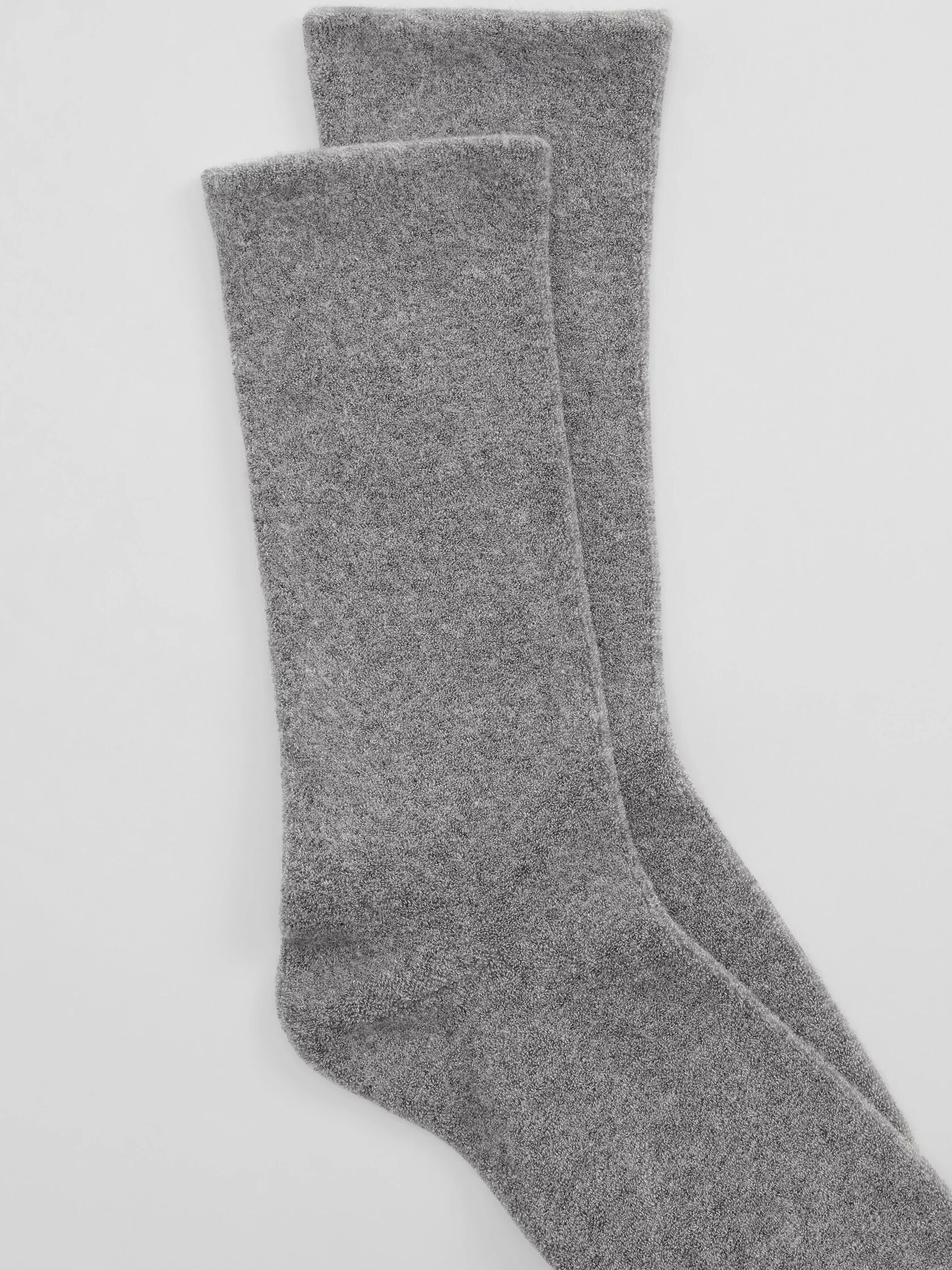 Organic Cotton Terry Cozy Crew Sock