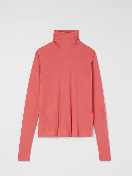 Ribbed Pima Cotton Blend Top