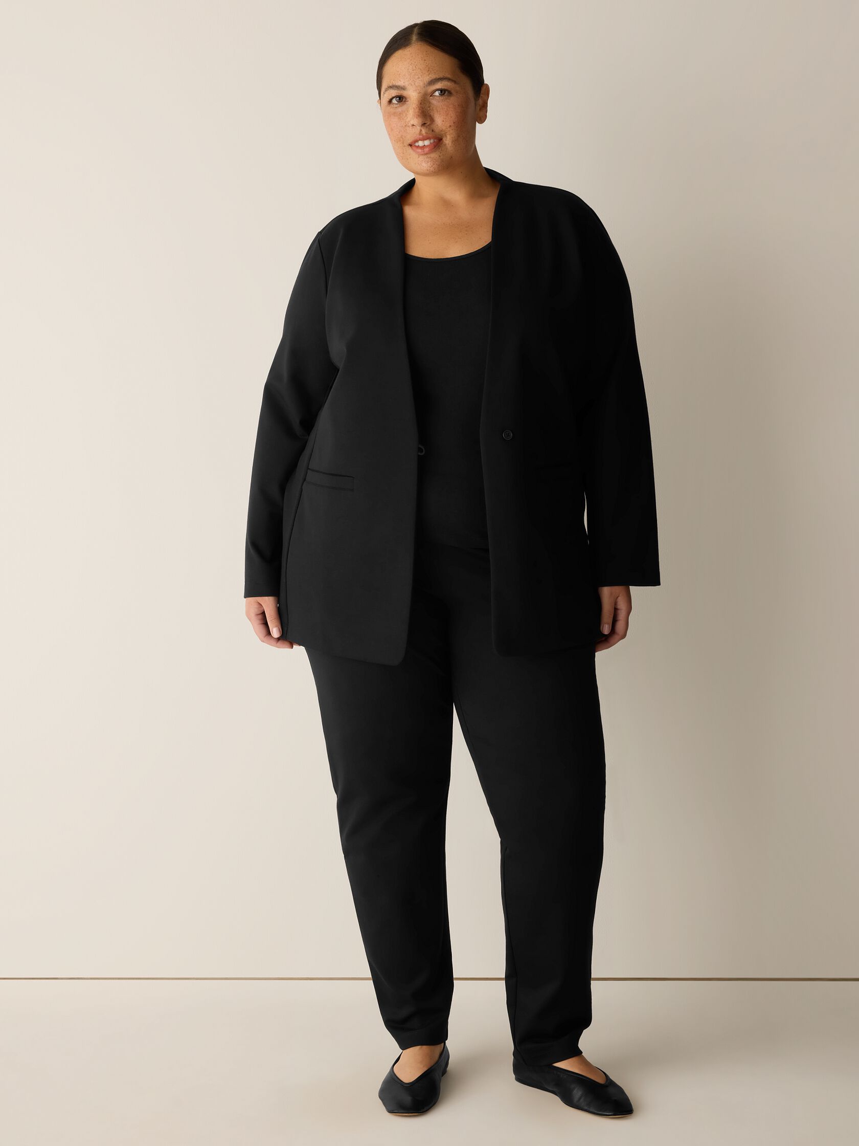 Washable Flex Ponte Blazer