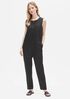 Organic Linen Round Neck Jumpsuit