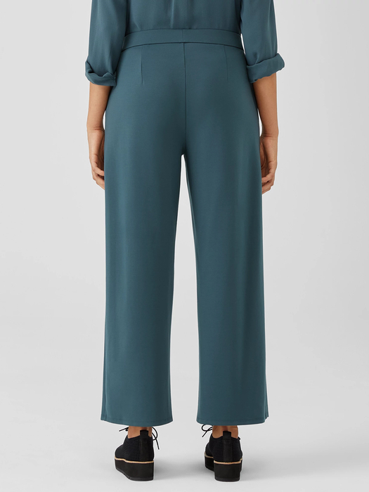 Washable Flex Ponte Wide-Leg Pant