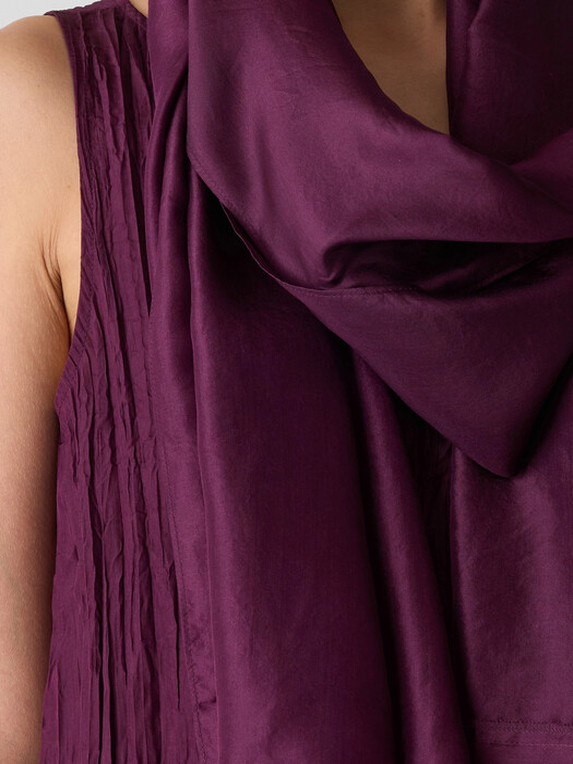 Washed Transitional Silk Scarf