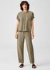Washed Organic Linen Delave Shirt