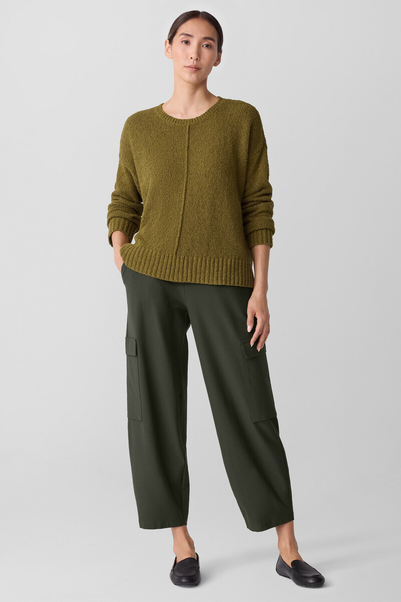 Washable Stretch Crepe Cargo Pant Washable Stretch Crepe Cargo Pant