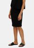 Textured Stretch Rib Pencil Skirt