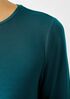 Fine Jersey Crew Neck Top
