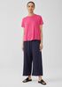 Organic Linen Jersey Crew Neck Tee