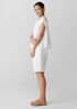 Organic Linen Cotton Square Top