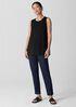 Stretch Jersey Knit Long Tank