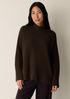 Cashmere Silk Bliss Turtleneck Top