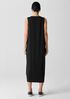 Stretch Jersey Knit Round Neck Dress