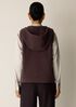 Cozy Recycled Wool Boucle Hooded Vest