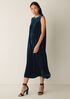 Velvet Round Neck Dress