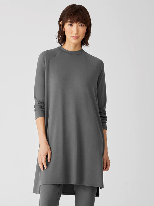 eileen fisher viscose jersey dress Viscose Jersey Dress Eileen Fisher Renew