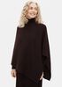 Merino Poncho in Regenerative Wool