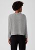 Lofty Recycled Cashmere Crew Neck Top