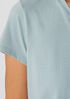 Organic Pima Cotton Jersey V-Neck Tee