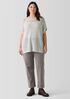 Merino Mock Neck Top in Regenerative Wool