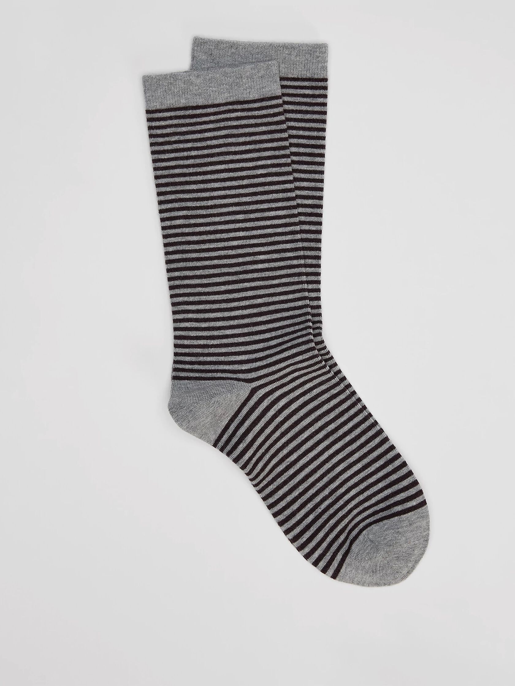 Organic Cotton Skinny Stripe Sock