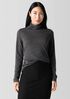 Fine Merino Turtleneck Top in Regenerative Wool