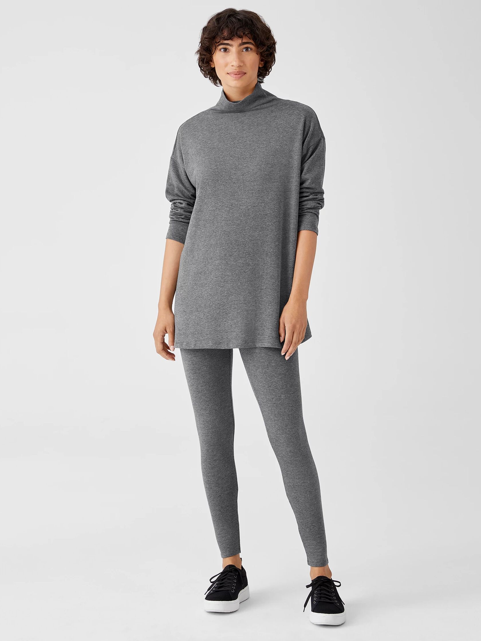 Cozy Brushed Terry Hug High-Waisted Leggings