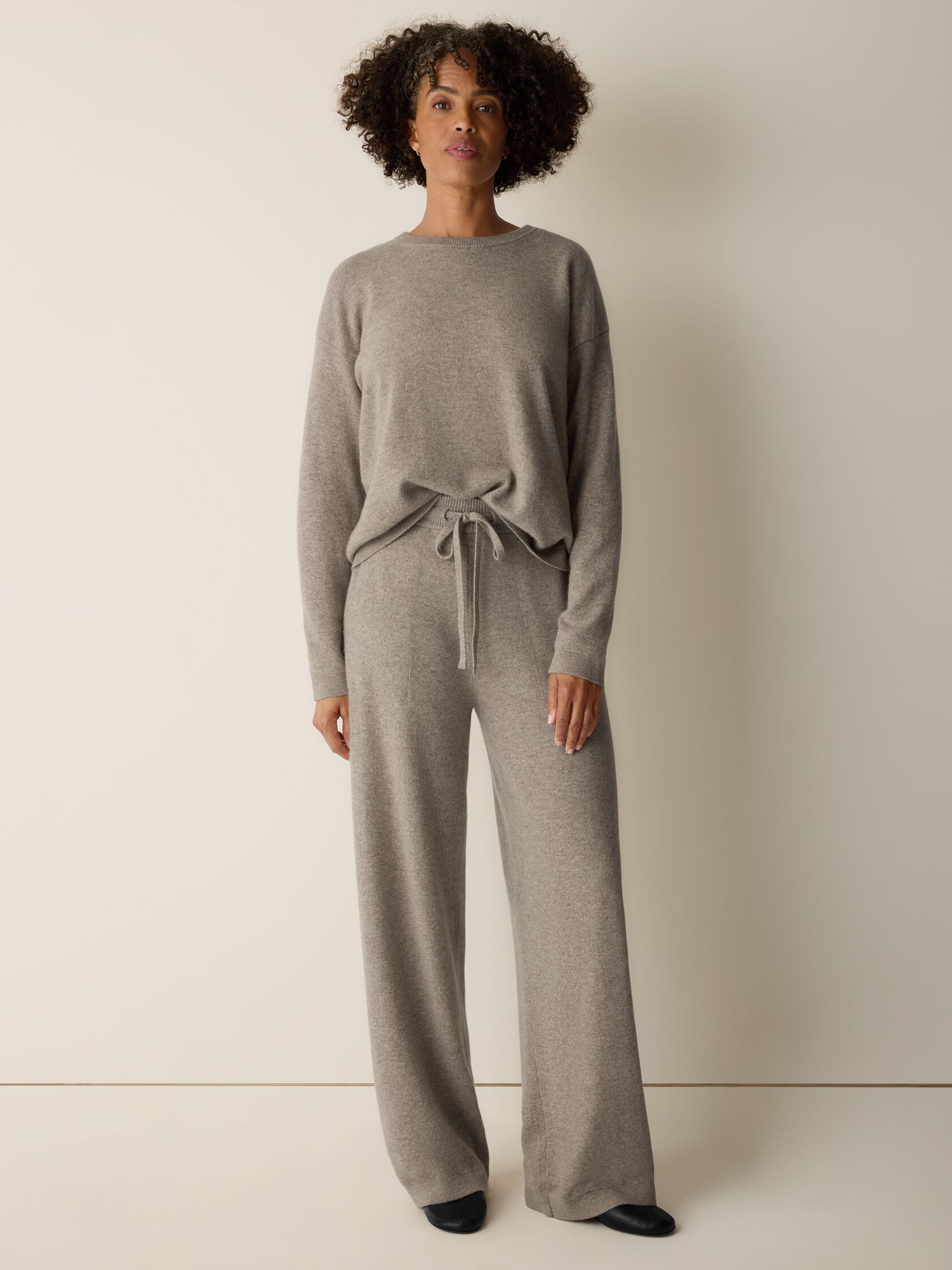 Italian Cashmere Straight Pant