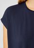 Lightweight Viscose Jersey Square Top