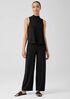 Stretch Jersey Knit Straight Pant